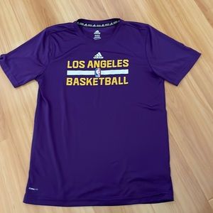 Adidas XL boys LA Lakers shirt